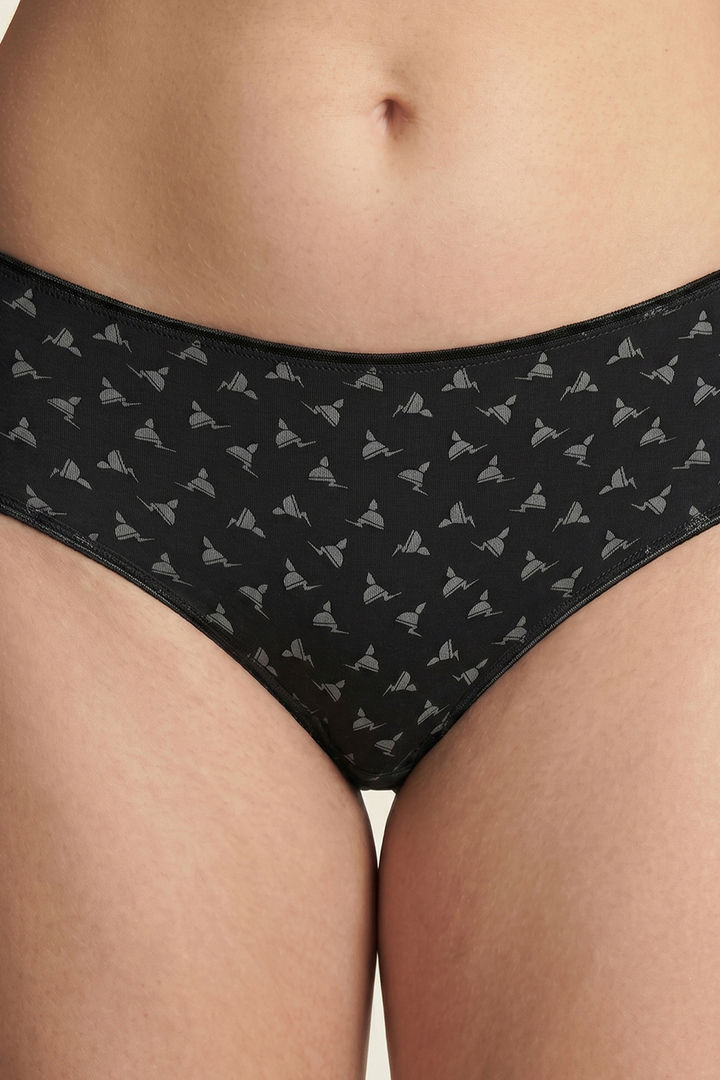 Zivame Regular Rise Full Coverage Hipster Panty  (Pack of 3) - Multicolor — image 13